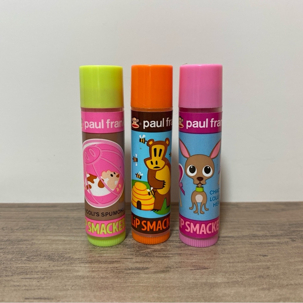 Paul Frank Lip Smackers Lip Balms Lollipop Hearts Honey Sweet Spumoni